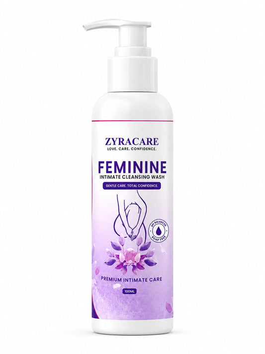 Zyra Care Feminine Intimate Cleansing Wash – pH Balanced Gentle Care | 120ML